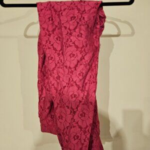 Flower Lace Leggings - Size 3